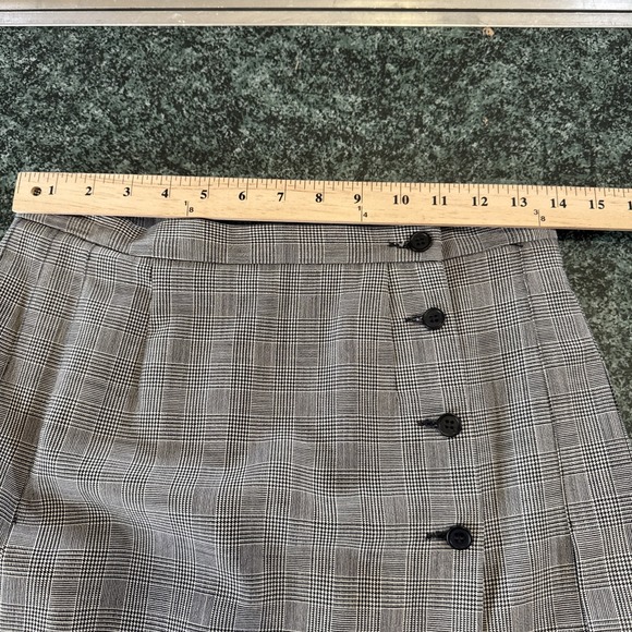 Vintage Pendleton Pleated Skirt SZ 6 Virgin Wool Plaid Academia Old Money Preppy - Picture 5 of 8
